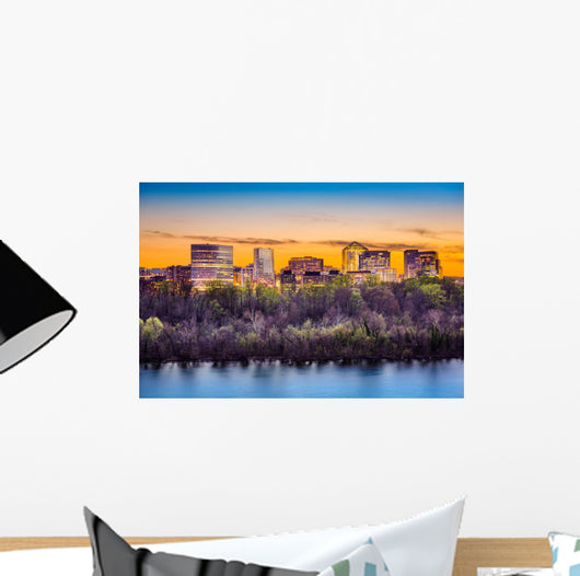 Rosslyn Skyline Washington Dc Wall Decal
