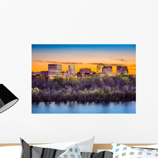 Rosslyn Skyline Washington Dc Wall Decal