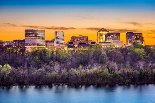 Rosslyn Skyline Washington Dc Wall Decal