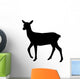 Silhouette Roe Deer Wall Decal