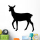 Silhouette Roe Deer Wall Decal
