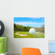 Flying Golf Ball Wall Decal