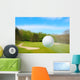 Flying Golf Ball Wall Decal