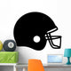 Football Helmet Wall Decal