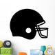 Football Helmet Wall Decal