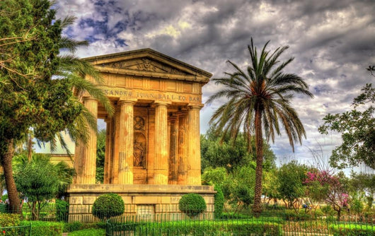 Lower Baraka Gardens Valletta Wall Decal