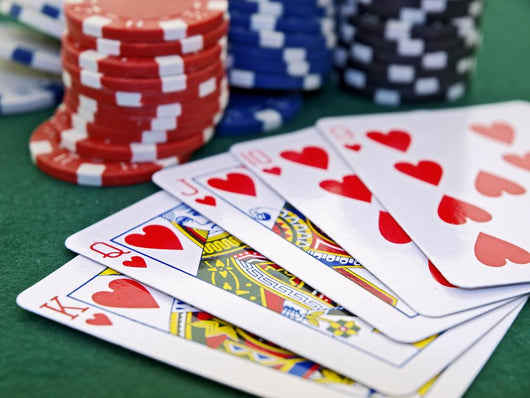 Poker Game Set Chips Wall Decal