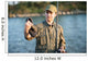 Fisherman Fishing River Wall Decal