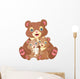Bear Family Wall Decal