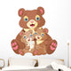 Bear Family Wall Decal