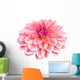 Dahlia Flower White Wall Decal