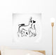 Vector Group Pets Dog Wall Decal