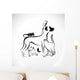 Vector Group Pets Dog Wall Decal