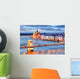 Budapest with Chain Bridge Wall Decal