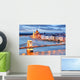 Budapest with Chain Bridge Wall Decal