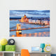 Budapest with Chain Bridge Wall Decal