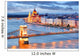 Budapest with Chain Bridge Wall Decal