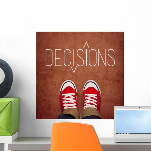 Youth Decision Making Concept Wall Decal