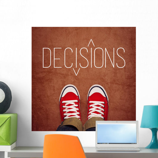 Youth Decision Making Concept Wall Decal