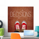 Youth Decision Making Concept Wall Decal