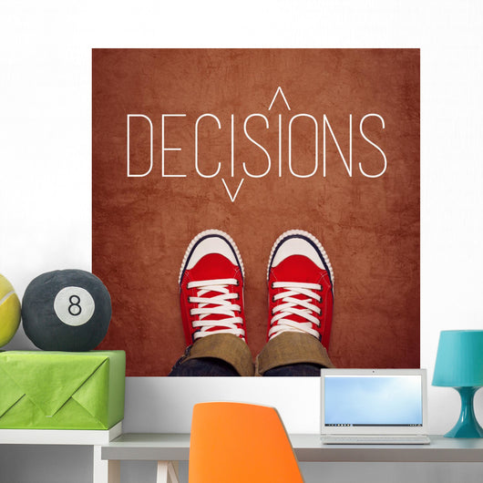Youth Decision Making Concept Wall Decal