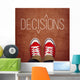 Youth Decision Making Concept Wall Decal