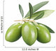 Green Olives Wall Decal