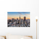 Beautiful view of  business center in downtown San Francisco Wall Mural
