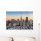 Beautiful view of  business center in downtown San Francisco Wall Mural