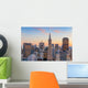 Beautiful view of  business center in downtown San Francisco Wall Mural