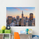 Beautiful view of  business center in downtown San Francisco Wall Mural