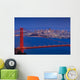 Golden Gate Bridge and Wall Decal