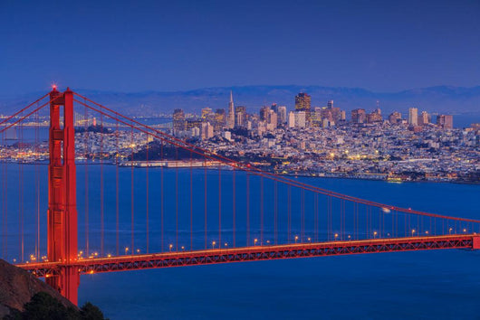 Golden Gate Bridge and Wall Decal