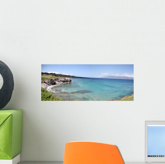 Hawaii Maui Kapalui Panorama Wall Decal