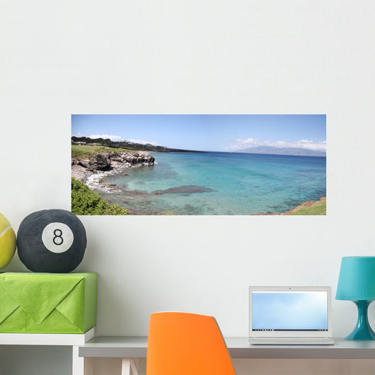 Hawaii Maui Kapalui Panorama Wall Decal
