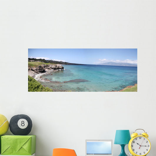 Hawaii Maui Kapalui Panorama Wall Decal