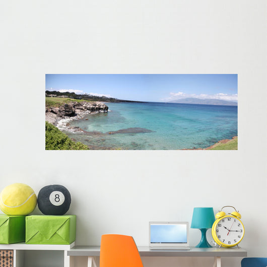 Hawaii Maui Kapalui Panorama Wall Decal