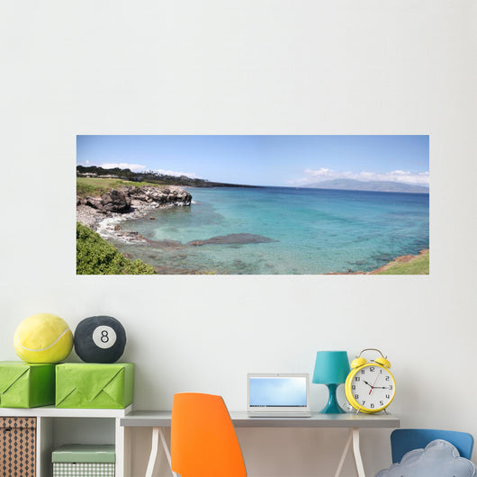 Hawaii Maui Kapalui Panorama Wall Decal