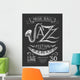 Poster Jazz Festival Blackboard Wall Decal