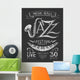Poster Jazz Festival Blackboard Wall Decal