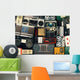 Colorful Music Collage Wall Decal