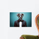 Dressy Dog Wall Decal