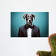 Dressy Dog Wall Decal