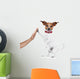 Dog and Owner Wall Decal