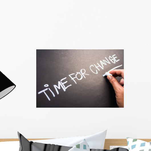 Time for Change Wall Decal