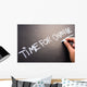 Time for Change Wall Decal