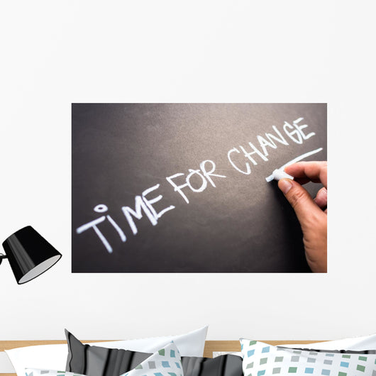 Time for Change Wall Decal