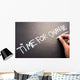 Time for Change Wall Decal