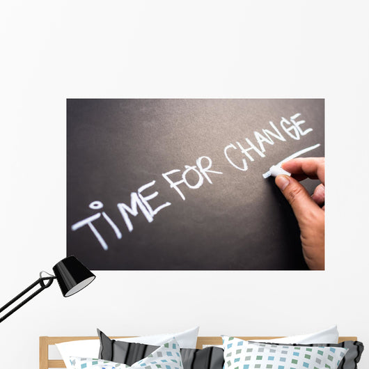 Time for Change Wall Decal