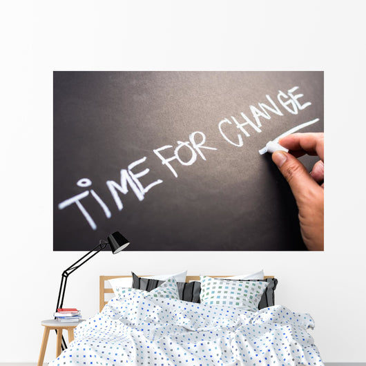 Time for Change Wall Decal